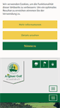 Mobile Screenshot of golfclub-ottobeuren.de